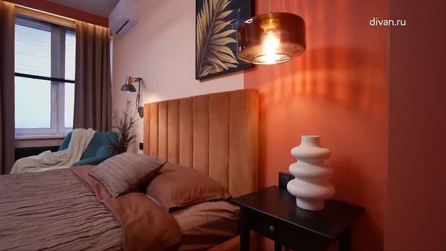?СТУДИЯ С ЯРКИМИ АКЦЕНТАМИ И ТЕРРАКОТОВЫМ ЦВЕТОМ?