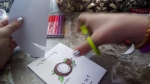 ?ТУТОР КАК СЖЕЛАТЬ МАСКУ ИЗ БУМАГИ✌