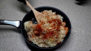 КАПУСТА ПО-СЕРБСКИ. СОЛЯНКА ИЗ КАПУСТЫ. ТУШЕНАЯ КАПУСТА. ПРОСТОЕ И ВКУСНОЕ БЛЮДО. Простой рецепт