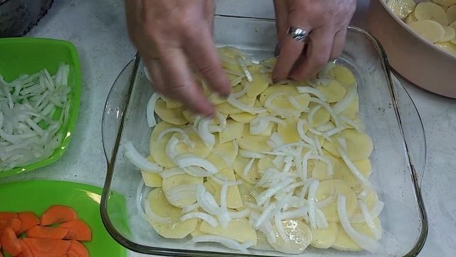 СКУМБРИЯ С КАРТОШКОЙ В ДУХОВКЕ смотреть онлайн