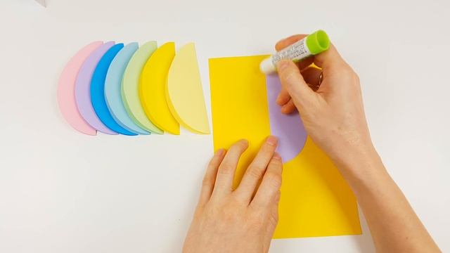 Как сделать 3D открытку на ПАСХУ своими руками Аппликация из цветной бумаги DIY Handmade Easter car