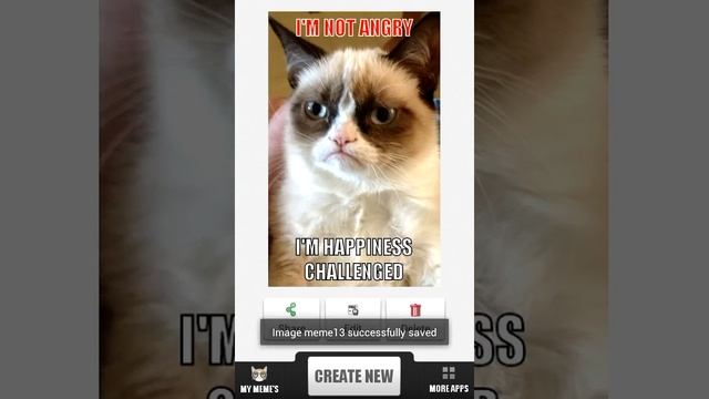Grumpy Cat Meme Generator смотреть онлайн