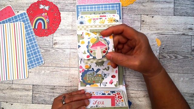 Fairy Garden Upright Mini Album Walk Through - A Country Craft Creations Design Team Project смотреть онлайн