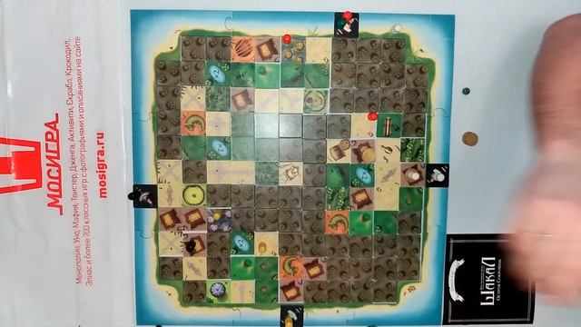 Играем в настольную игру Шакал Остров сокровищ смотреть онлайн