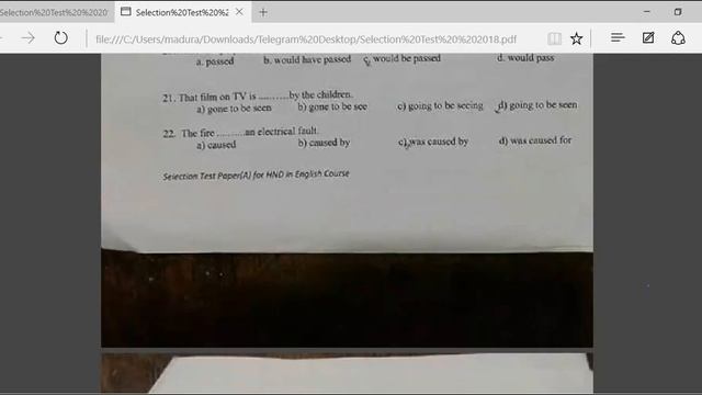 Discussion of 2018 paper,2017 paper Eassy Writing HND in English Selection test смотреть онлайн