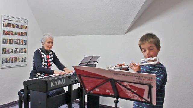 Wilhelm Popp: Nr. 2 aus op. 371 for flute and piano смотреть онлайн