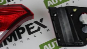 Kia Rio IV 2017-2020 года. Фонари в багажник