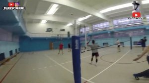 Разминка в парах | Тренировка по волейболу | First Person Russian Volleyball | Best Moments