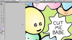 Как обрезать вектор в Adobe Illustrator