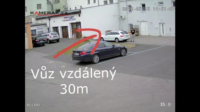 Video ukázka - WiFi PTZ kamera 5MPx s 5x optickým zoomem