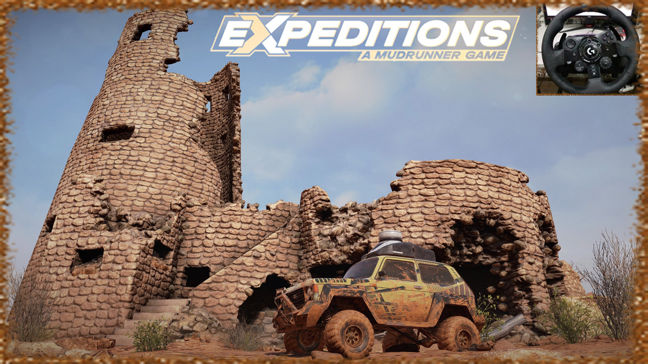 Expeditions: A MudRunner Game [ Серия 13 ] [ Аризона Поручение "Дружеская помощь" ] Logitech G923