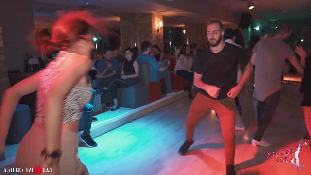 Nikitas Spl & Eva Georg Social Dancing @ Felices Los Cuatro Party, Athens смотреть онлайн