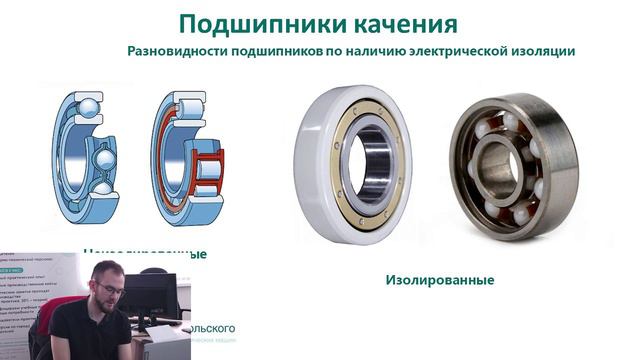 Конструкция подшипниковых узлов электрических машин