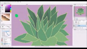 Succulent pixels -  speedpaint