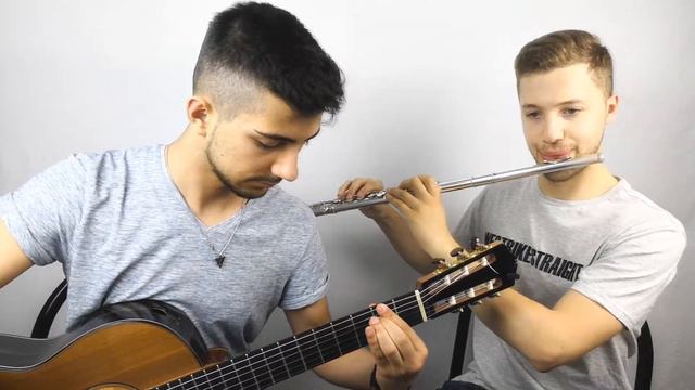 Skyrim: The Dragonborn Comes (Malukah version) - Arranged for flute and guitar смотреть онлайн