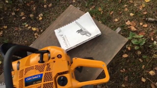 Cub Cadet отличная бензопила
