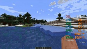 RTX 4060 -- i5-13500 -- Minecraft FPS Test