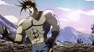 Джозеф Джостар убегает от Карса под подлую еврейскую музыку