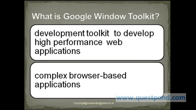 Core Java/J2EE/GWT interview questions: - What is Google Window Toolkit(GWT) ? смотреть онлайн