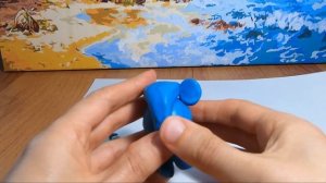 Лепка из легкого пластилина Hey Clay/Видео лепка залипаки дикие животные Слон