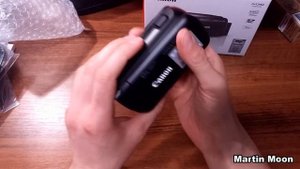 Canon Legria HF R86 Premium Kit digital camera unboxing