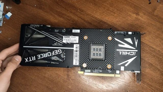 INNO3D iChill RTX3080TI из китая — Замена термопрокладок от А до Я. Обзор в майнинге.