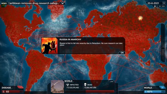Russian Nuclear Retaliation - Plague Inc. Evolved смотреть онлайн