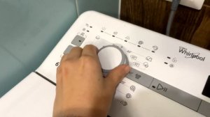 Whirlpool TDLR 6030S Washing Machine: How to use in 8 steps