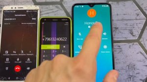 Incoming Call Honor 7C MIUI 8.0 & Black Fox ZM android 9 & Nokia Lumia 620 windows