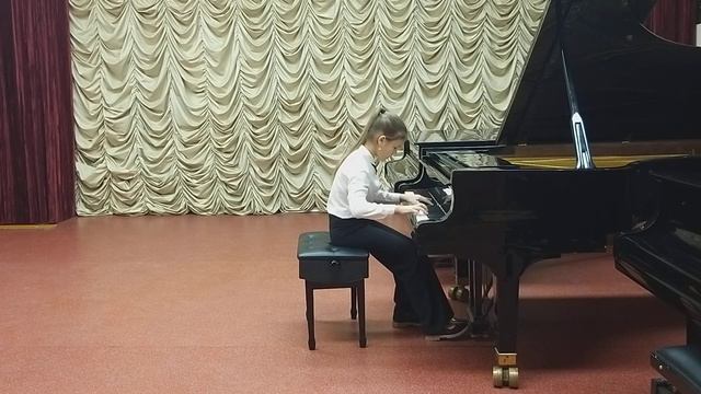 С. Геллер. Этюд соч. 45 №18 соль минор. Исп. Князева Анна смотреть онлайн