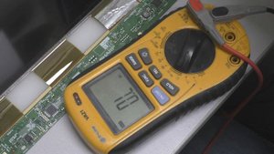 telefunken tf-led32s37t2 нет изображения, ремонт матрицы