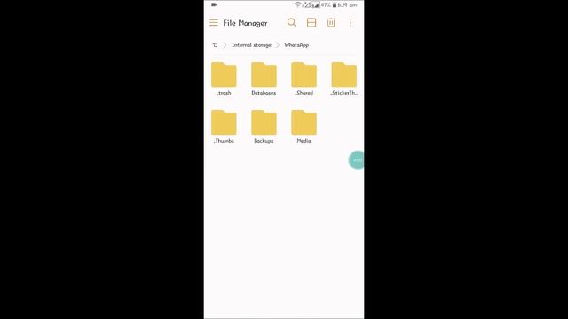 How to delete WhatsApp images saved in phone internal storage folders смотреть онлайн