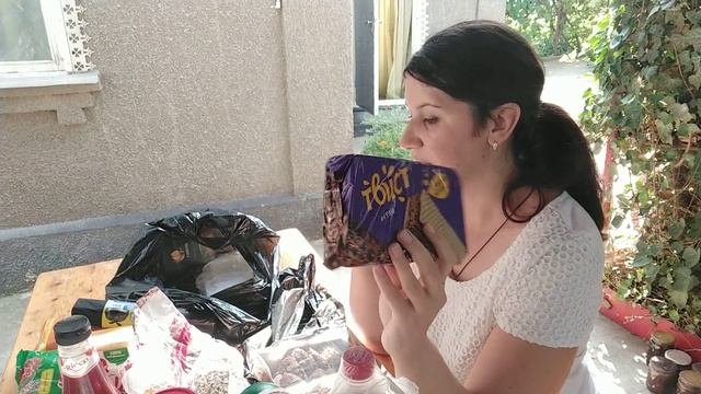 Рассказываю и показываю что купили ? Сколько потратили ?