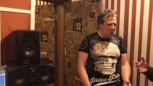 Дмитрий Галихин на записи нового альбома 18+