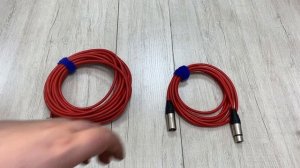 Профессиональный кабель для передачи аудио XLR-XLR (red) GS-PRO