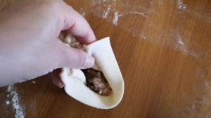 Хинкал сегодня готовила! Покажу как легко их лепить