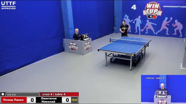 03:50 Плющ Павел 3-1 Ожиганов Николай стол 4 Юг-4 04.04.21 смотреть онлайн