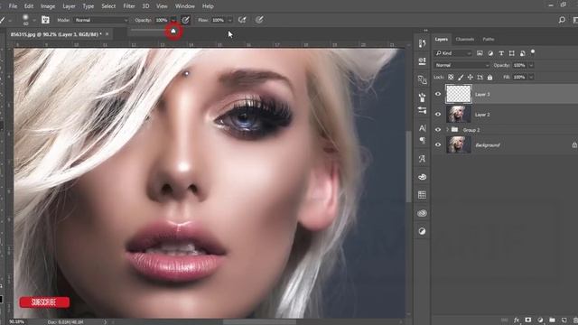 Indoor Portrait Photography Retouch Photoshop Tutorial смотреть онлайн