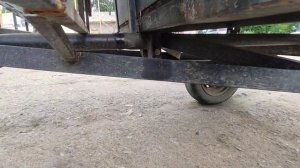 Мотоблок ока из СССР с телегой и балкой от оки