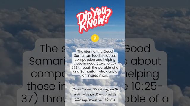 The Good Samaritan #trivia #bible