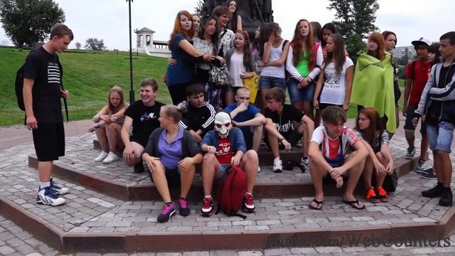 Не ходите на флешмобы, но здесь офигенно ! – webcounters смотреть онлайн