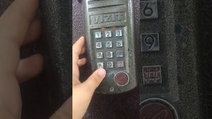 Как открыть домофон Vizit БУД-301М