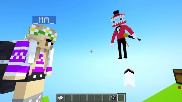 ОДИН ЧАНК НО ТОЛЬКО ДЛЯ ПОМНИ УДИВИТЕЛЬНЫЙ ЦИФРОВОЙ ЦИРК в МАЙНКРАФТ ! НУБ ВИДЕО ТРОЛЛИНГ MINECRAFT смотреть онлайн