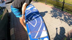 Как свернуть SUP доску