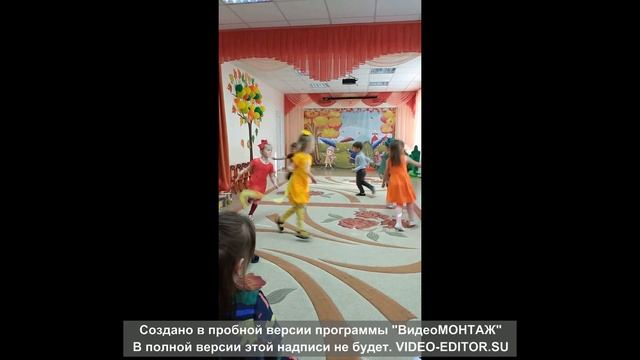 "Танец красок" старшая группа Повадинской СОШ, д|о "Белоснежка", муз.рук.Седешева А.П. смотреть онлайн