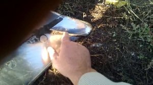 ставим пластиковые отвалы на плуг  видео 1