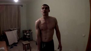 Тренировка с гантелями дома! В домашних условиях . Гантели вместо гири.