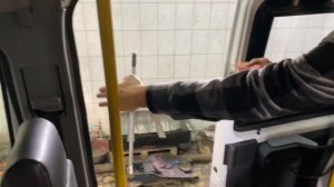 Дверь автомат на Мерседес Спринтер Классик 411