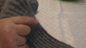 Носки для сына в процессе.