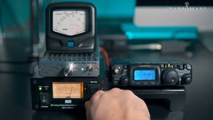 Усилитель MX-P50M HF для QRP трансиверов. Замер мощности.